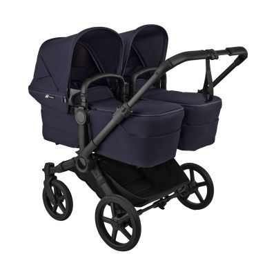 Bugaboo Donkey 6 Twin Essentiële Bundel - Black/Deep Indigo