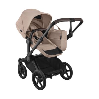 Bugaboo Donkey 6 Single Kinderwagen 2-in-1 - Renew - Black/Desert Taupe Melange Bugaboo Donkey 6 Single Kinderwagen 2-in-1 - Renew - Black/Desert Taupe Melange