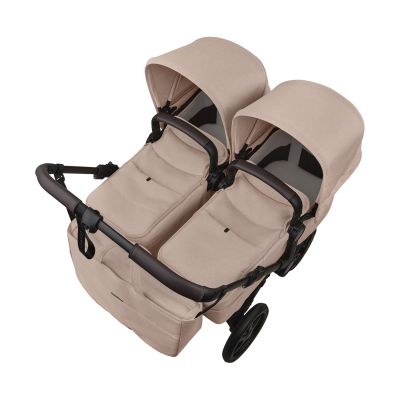 Bugaboo Donkey 6 Twin Essentiële Bundel - Black/Desert Taupe