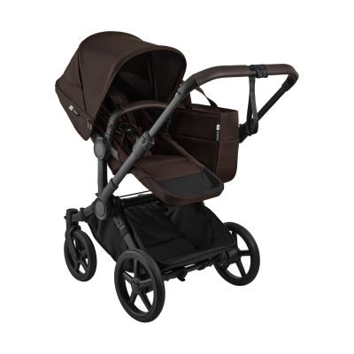 Bugaboo Donkey 6 Single Kinderwagen 2-in-1 - Renew - Black/Cocoa Brown Bugaboo Donkey 6 Single Kinderwagen 2-in-1 - Renew - Black/Cocoa Brown