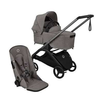 Bugaboo Dragonfly Plus Kinderwagen 2-in-1 - Graphite/Grey Melange Bugaboo Dragonfly Plus Kinderwagen 2-in-1 - Graphite/Grey Melange