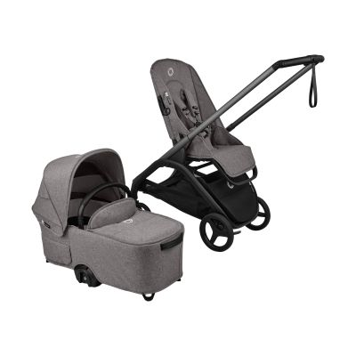 Bugaboo Dragonfly Plus Kinderwagen 2-in-1 - Graphite/Grey Melange Bugaboo Dragonfly Plus Kinderwagen 2-in-1 - Graphite/Grey Melange