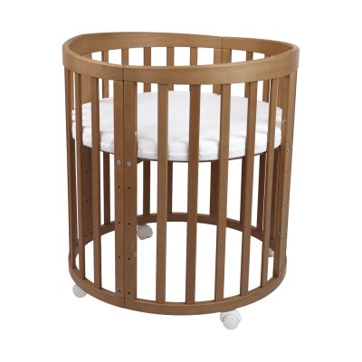 Waldin Oval Combibed 7‑in‑1 - Vintage inclusief matras Waldin Oval Combibed 7‑in‑1 - Vintage inclusief matras