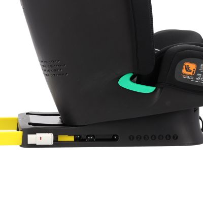 Puck Autostoel JILL-black Isofix Groep 1/2/3 (76-150 cm)