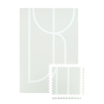 Puck Playmat Lines - Sandy White