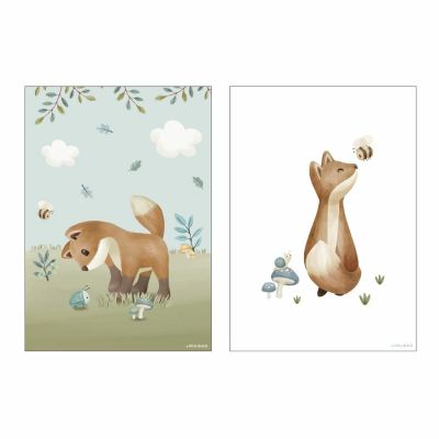 Little Dutch Poster Forest Friends A3