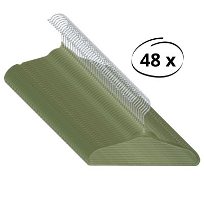 Puck Kledinghanger Velours 48 stuks