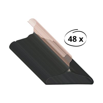 Puck Kledinghanger Velours 48 stuks