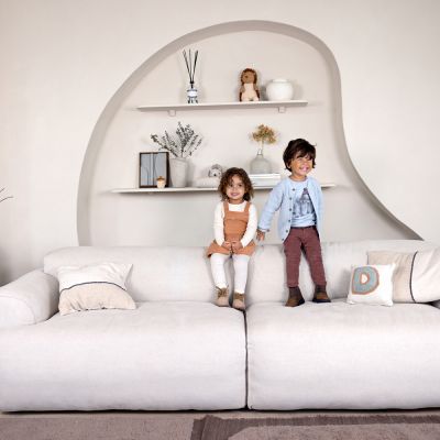Dirkje Salopette Jurk + T-Shirt Lange Mouw Brown 68