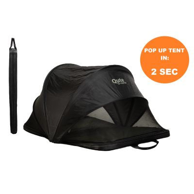 Qute Babytent - Travelcot Q-Camp Black / Army Qute Babytent - Travelcot Q-Camp Black / Army