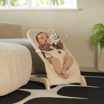 Qute Bouncer Q-Divan Ivory velvet