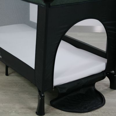 Qute Q-Matti 3D Campingbedmatras Incl. Hoes Katoen Wit 5 cm dik