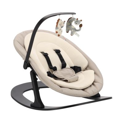 Qute Q-Sittle Eetstoel & Rocker - Full Black/Clay/Sand Qute Q-Sittle Eetstoel & Rocker - Full Black/Clay/Sand