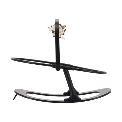 Qute Q-Sittle Newborn Rocker Black + Bekleding Ivory