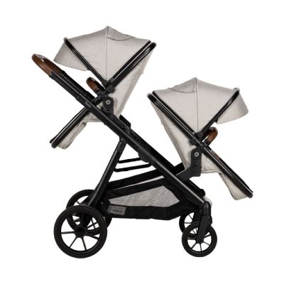 Qute Kinderwagen Q-Twin Jeans Clay