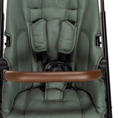 Qute Kinderwagen Q-Journey Groen - Zwart Frame