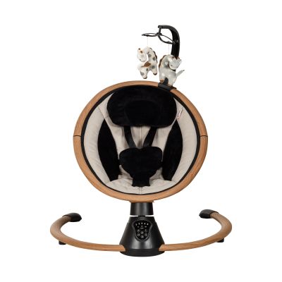 Qute Schommelstoel Q-Rocker Woody Sand Qute Schommelstoel Q-Rocker Woody Sand