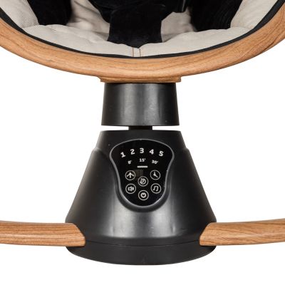 Qute Schommelstoel Q-Rocker Woody Sand Qute Schommelstoel Q-Rocker Woody Sand