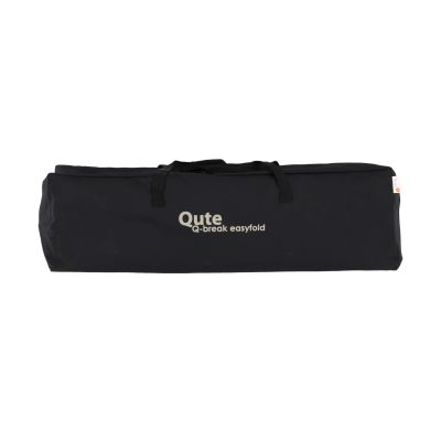 Qute Q-Break Campingbed Easyfold Ebony Qute Q-Break Campingbed Easyfold Ebony