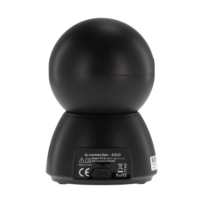 Qute Q-Connection Solo zwart - WIFI babycamera