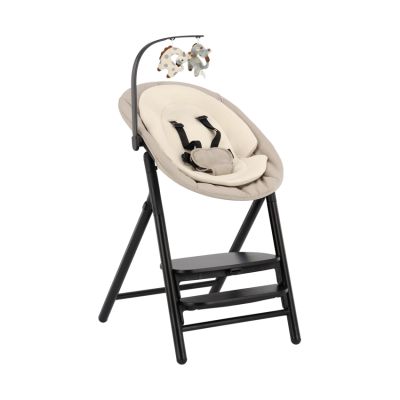 Qute Q-Sittle Eetstoel & Rocker - Full Black/Clay/Sand Qute Q-Sittle Eetstoel & Rocker - Full Black/Clay/Sand