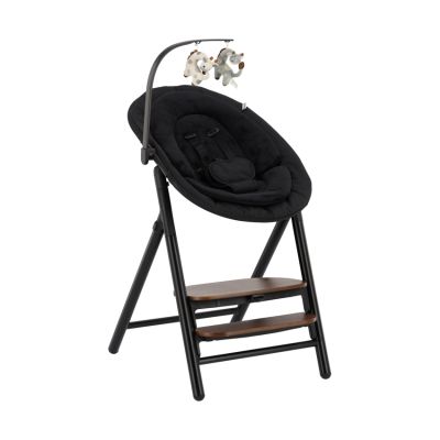 Qute Q-Sittle Eetstoel & Rocker - Woody Black/Clay/Black Qute Q-Sittle Eetstoel & Rocker - Woody Black/Clay/Black