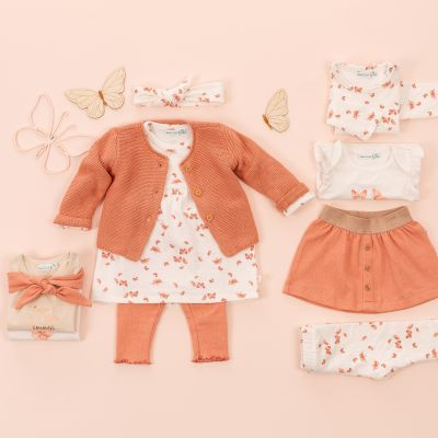 Babylook Crepe Rokje - Mt. 62 - Cameo Brown 