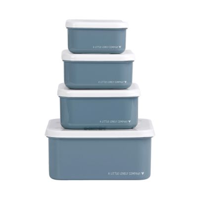 A Little Lovely Company Lunch & Snack Box Set - Vehicles