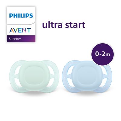 Philips Avent Fopspeen Ultra Air Nighttime 0-2 Mnd
