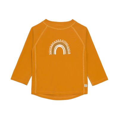 Lässig Zwem T-Shirt Lange Mouw Rainbow Gold 74-80