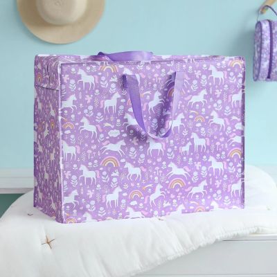 A Little Lovely Company XL Opbergtas - Unicorn Dreams A Little Lovely Company XL Opbergtas - Unicorn Dreams