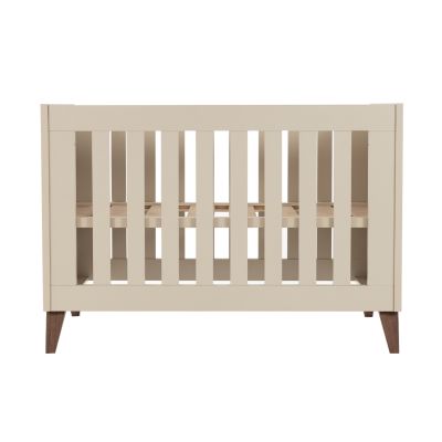 TWF Ledikant 60 x 120 - Commode 3 Laden - Hanglegkast 2 Deuren 1 Lade Salerno Walnoot
