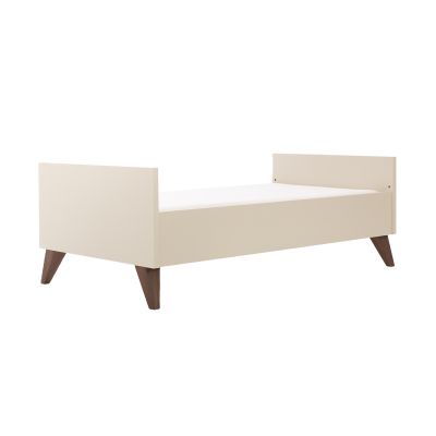 TWF Ledikant 70 x 140 - Commode XL 3 Laden 1 Deur Salerno Walnoot