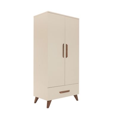 TWF Ledikant 60 x 120 - Commode 3 Laden - Hanglegkast 2 Deuren 1 Lade Salerno Walnoot