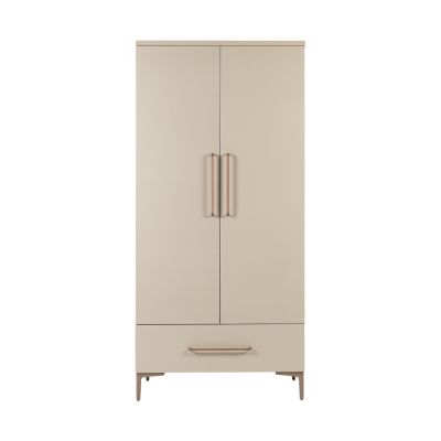 TWF Ledikant 60 x 120 - Commode 3 Laden - Hanglegkast 2 Deuren 1 Lade Salerno Metaal