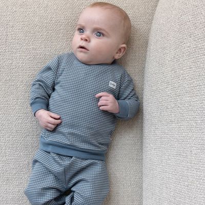 Feetje Pyjama Wafel Ijs Blauw 56