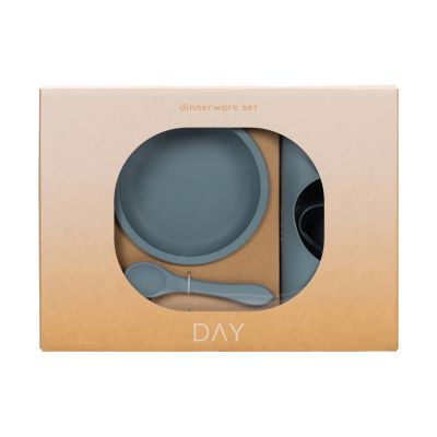DAY Dinner Set Silicone Faded Blue