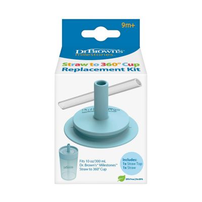Dr. Brown’s Vervangingsset Rietje Voor 360° Beker Dr. Brown’s Vervangingsset Rietje Voor 360° Beker