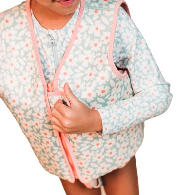 Swim Essentials Florish Green Zwemvest - 2‑3 Years / 15‑18 KG