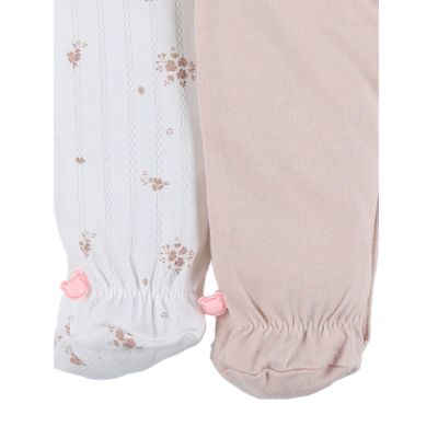 Noukie’s Pyjama Set - Vintage Flower & Pink - 00 Mnd