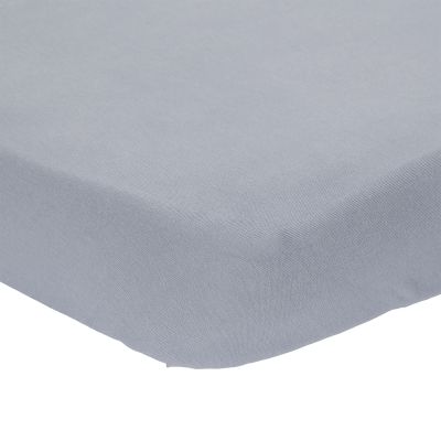 Little Dutch Hoeslaken Junior Pure - 70 x 140 / 150 cm - Denim Blue 