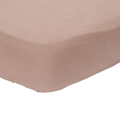 Little Dutch Hoeslaken Ledikant Pure - 60 x 120 cm - Pink Blush 