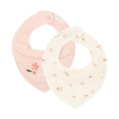 Little Dutch Bandana Slab - (Set van 2) - Hydrofiel - Fairy Blossom/Blossom 