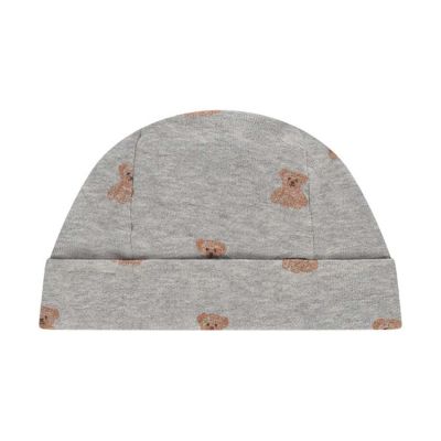 A Tiny Story Mutsje - Maat 50/56 - Light Grey Melange