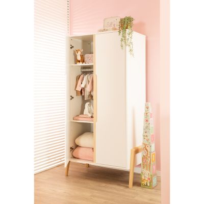 TWF Ledikant 70 x 140 Incl. Juniorzijde - Commode 3 Laden - Hanglegkast Larvik TWF Ledikant 70 x 140 Incl. Juniorzijde - Commode 3 Laden - Hanglegkast Larvik