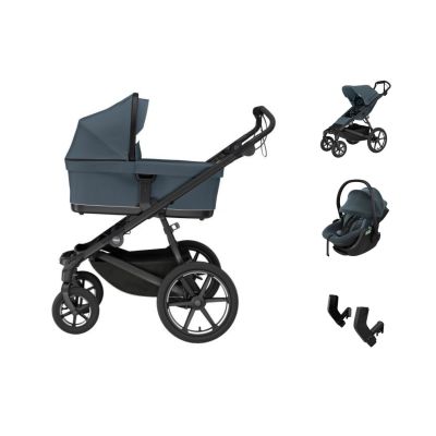 Thule Urban Glide 4-Wheel 4-in-1 Kinderwagen - Dark Slate/Darkest Blue Thule Urban Glide 4-Wheel 4-in-1 Kinderwagen - Dark Slate/Darkest Blue