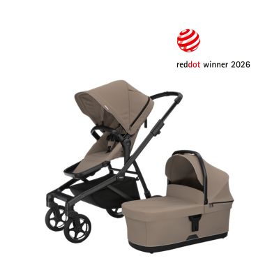 Thule Sleek 2 Kinderwagen 2‑in‑1 - Tinted Taupe Thule Sleek 2 Kinderwagen 2‑in‑1 - Tinted Taupe