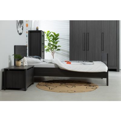 Interbaby Meegroeibed 60 x 120 Incl. Bedbankzijde en 1 Persoons Zijdes Austin