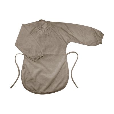 Silly Billyz Slabbetje – Towel Messy Eater – Taupe