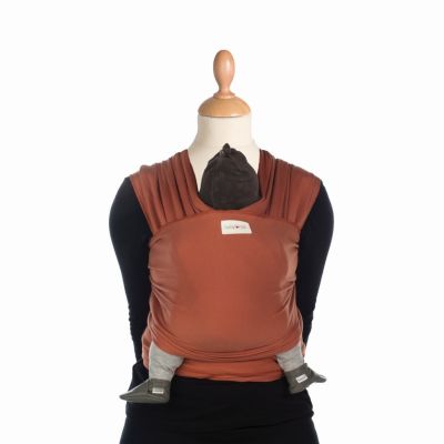 Babylonia Draagdoek Tricot-Slen Organic Sierra Brown
